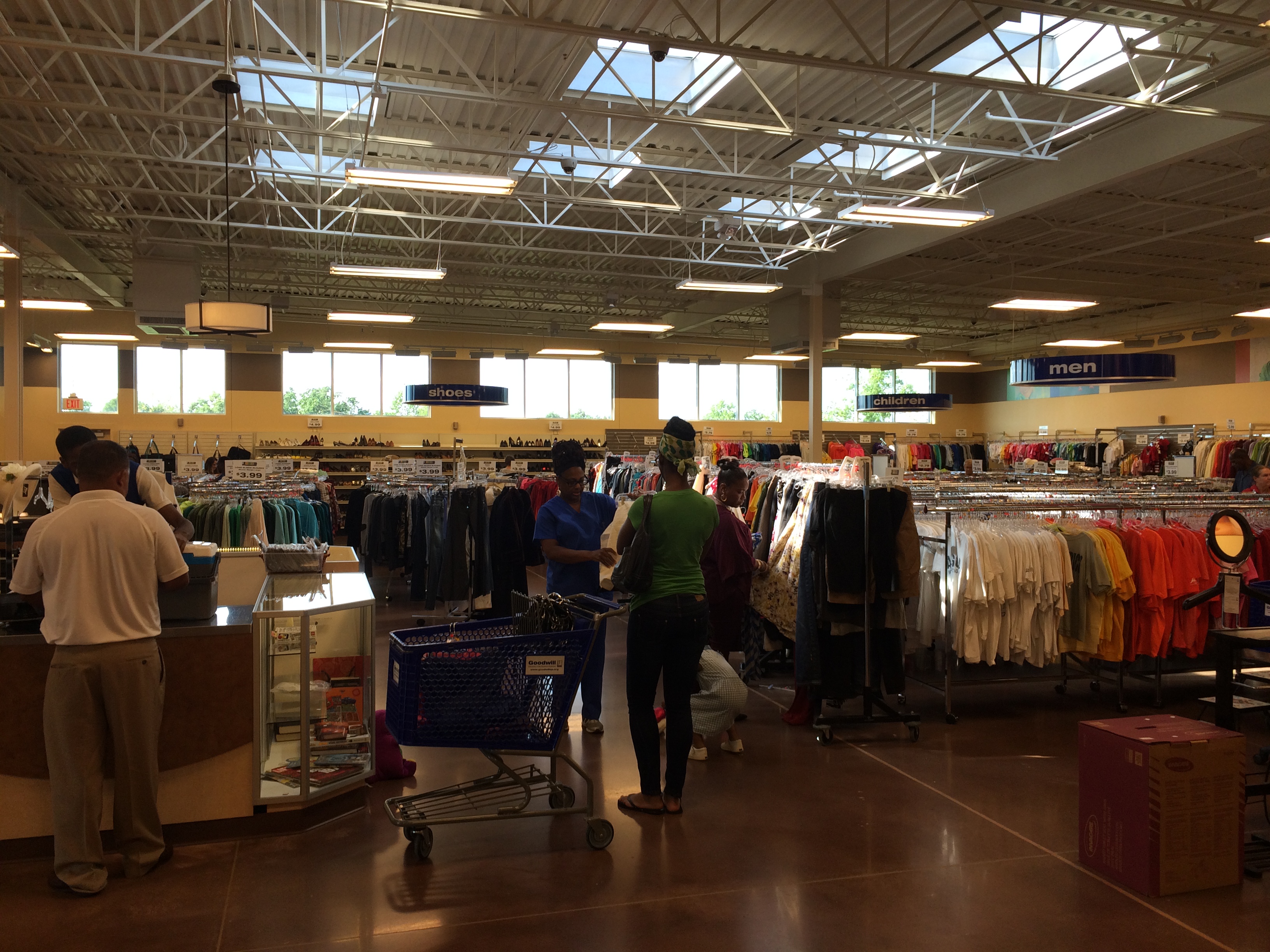 Ikea Goodwill Picture inside building